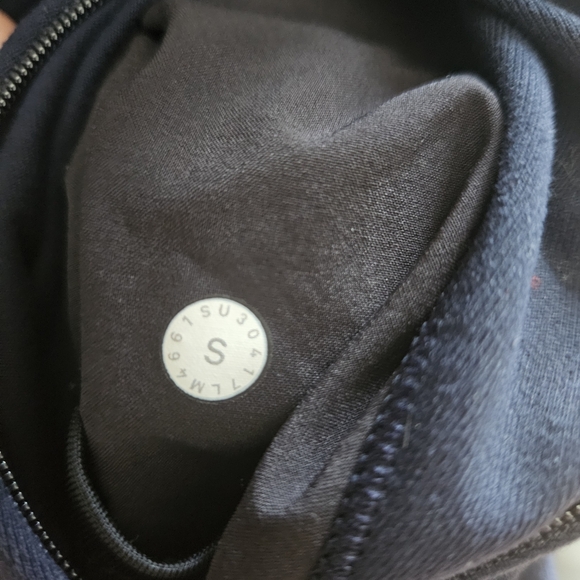 Lululemon Nautical Navy Surge Warm Full Zip Size Small - Picture 9 of 10